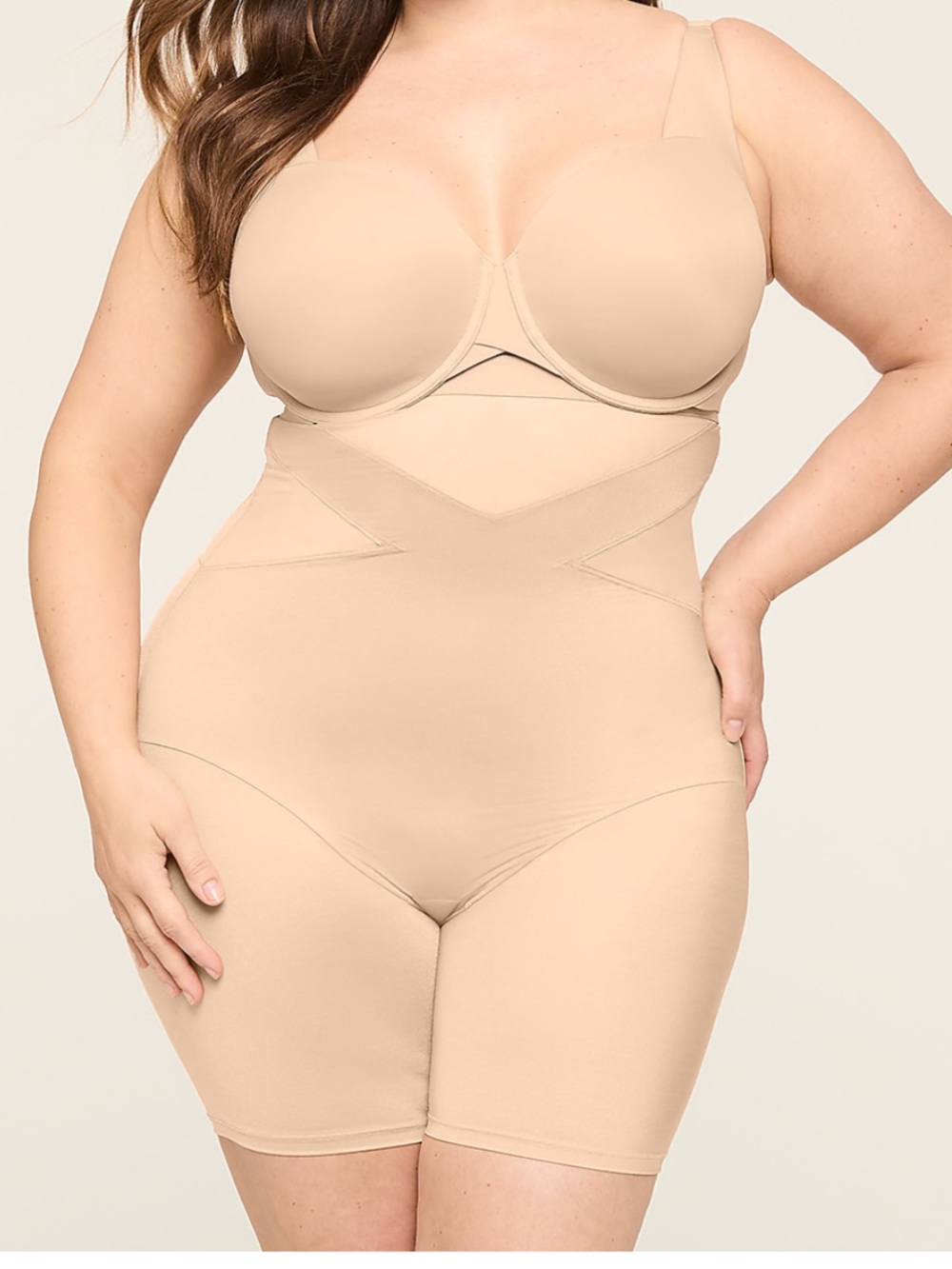 Lane Bryant Firm Contouring High-Waist Thigh Shaper Plus Size 22/24